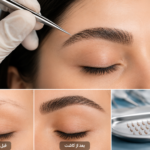 کاشت ابرو طبیعی چگونه انجام می‌شود؟